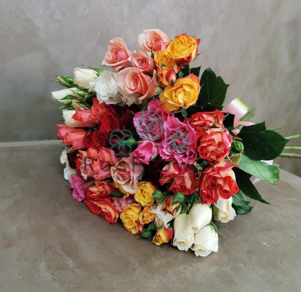 Букет цветов из: Розы в Талинке