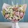 Букет цветов из: Альстромерии и Розы в Талинке