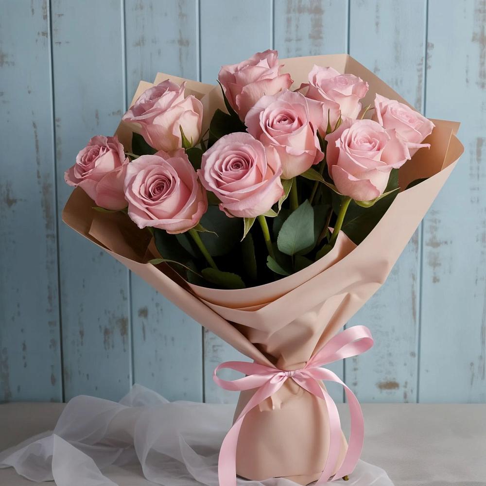 Букет цветов из: Розы в Талинке