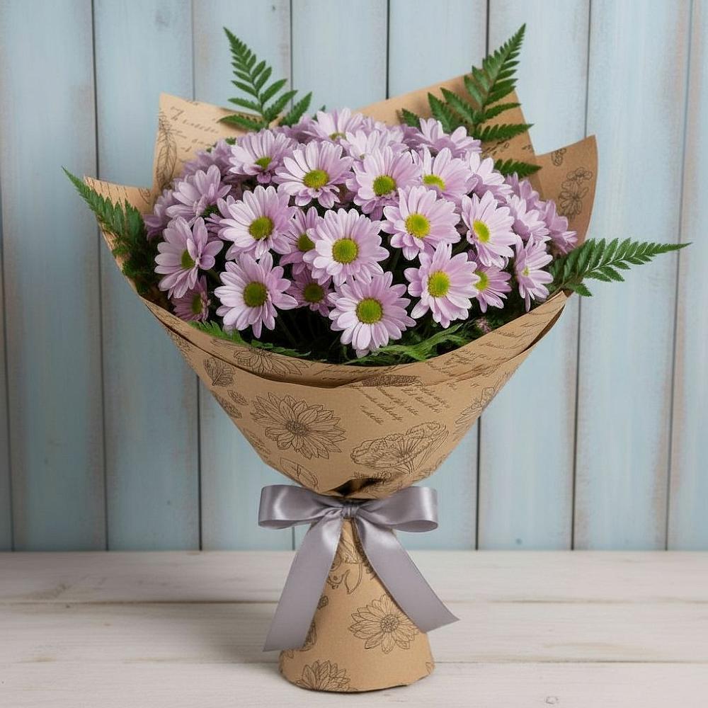 Букет цветов из: Хризантемы в Талинке