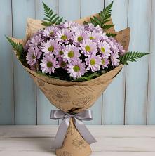 Букет цветов из:  Хризантемы в Талинке