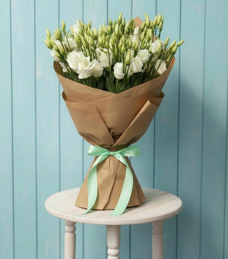 Букет цветов из: Лизиантусы в Талинке