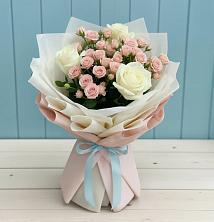 Букет цветов из:  Розы в Талинке