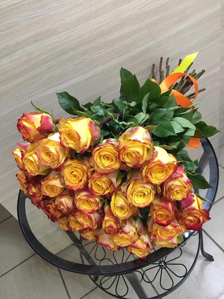 Букет Желтые розы в Талинке