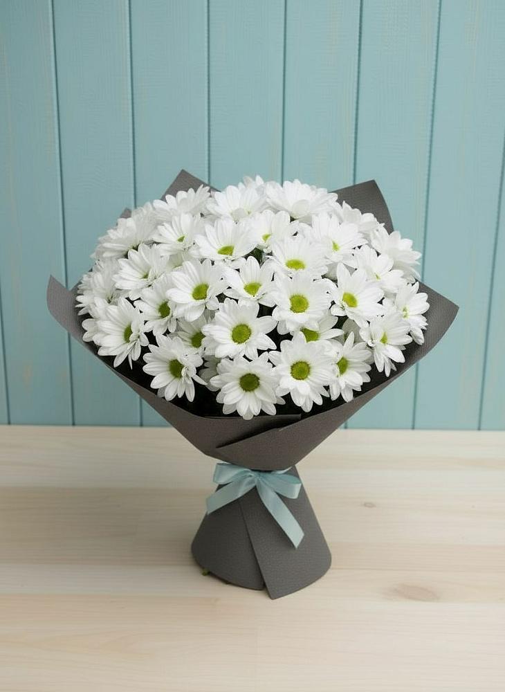 Букет цветов из: Хризантемы в Талинке