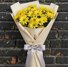 Букет цветов из:  Хризантемы в Талинке