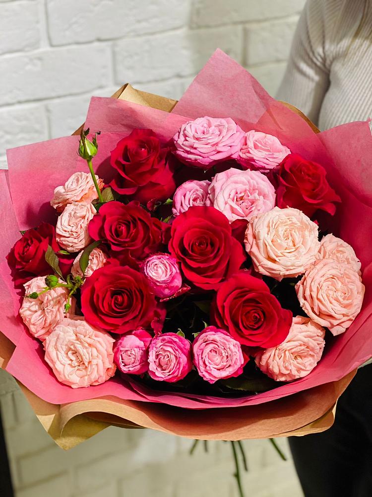 Букет цветов из: Розы в Талинке