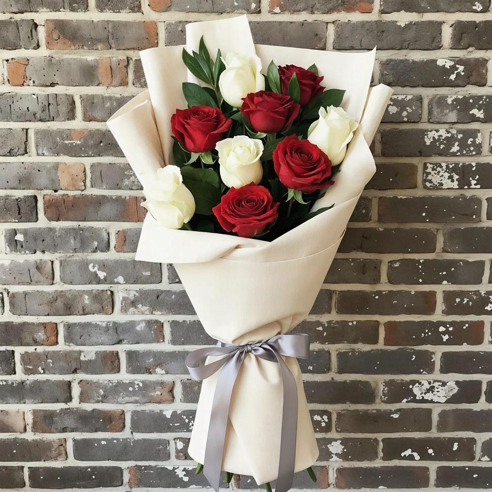 Букет цветов из: Розы в Талинке