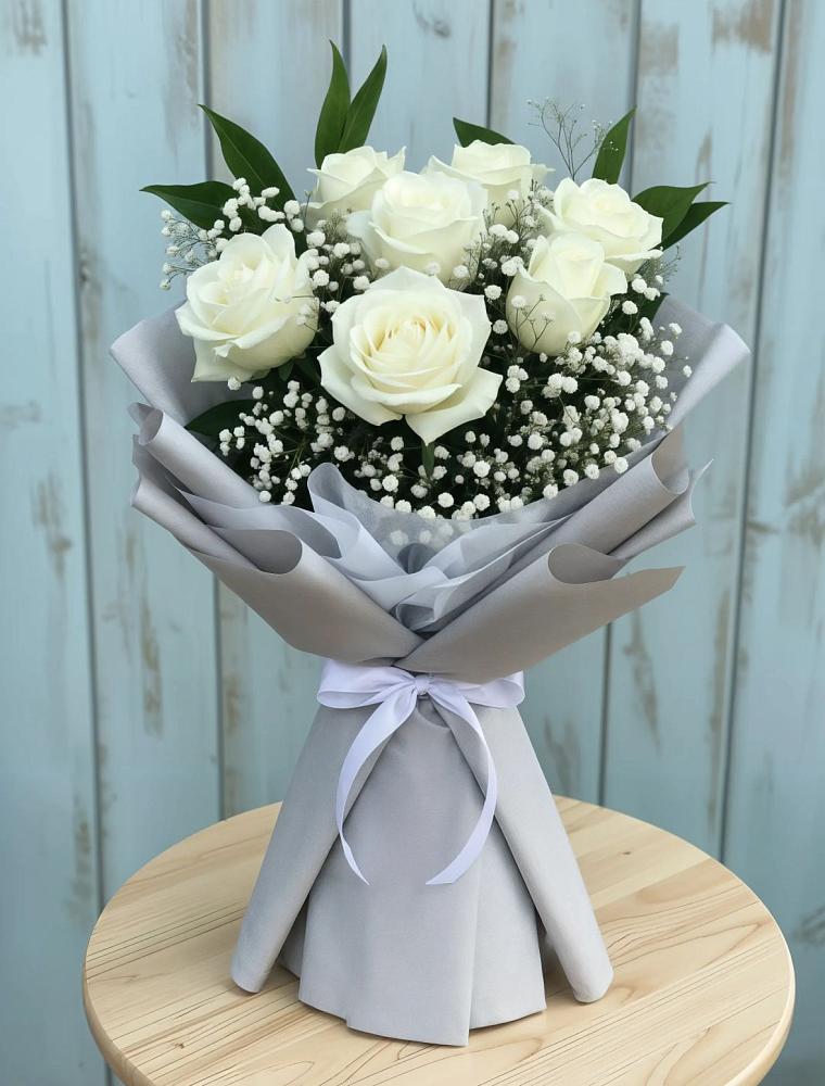 Букет цветов из: Розы в Талинке