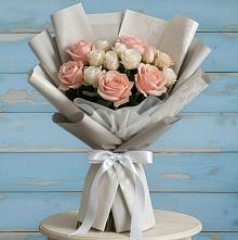 Букет цветов из:  Розы в Талинке