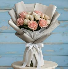 Букет цветов из:  Розы в Талинке