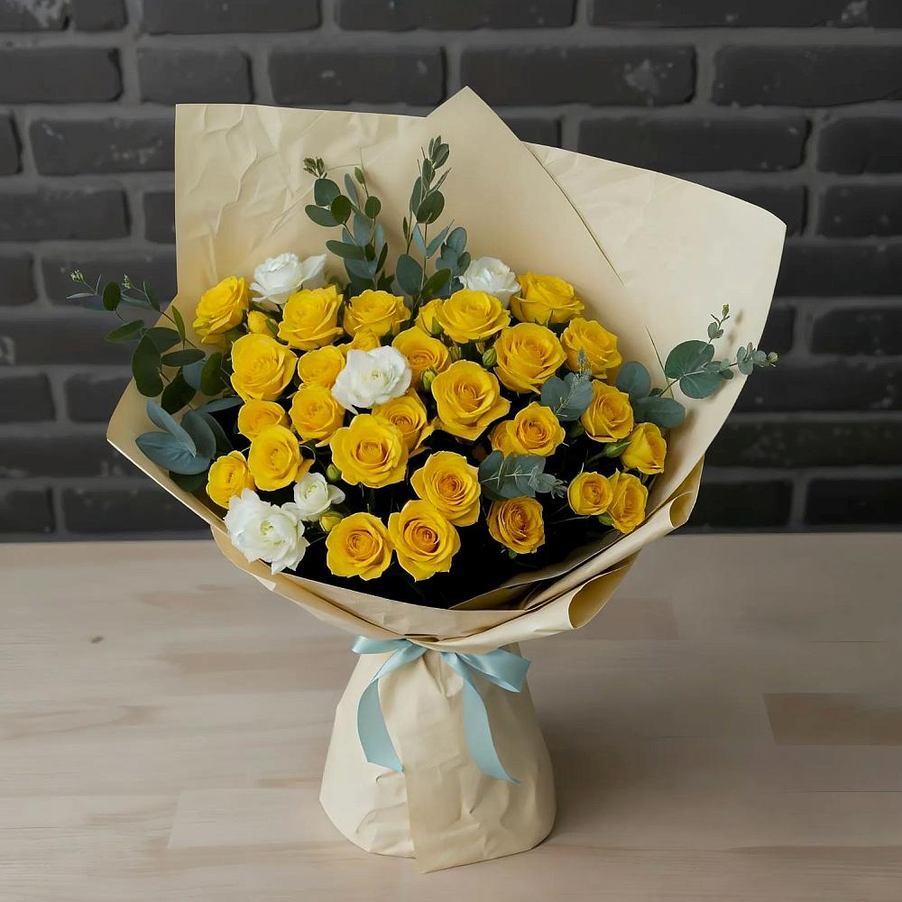 Букет цветов из: Розы в Талинке