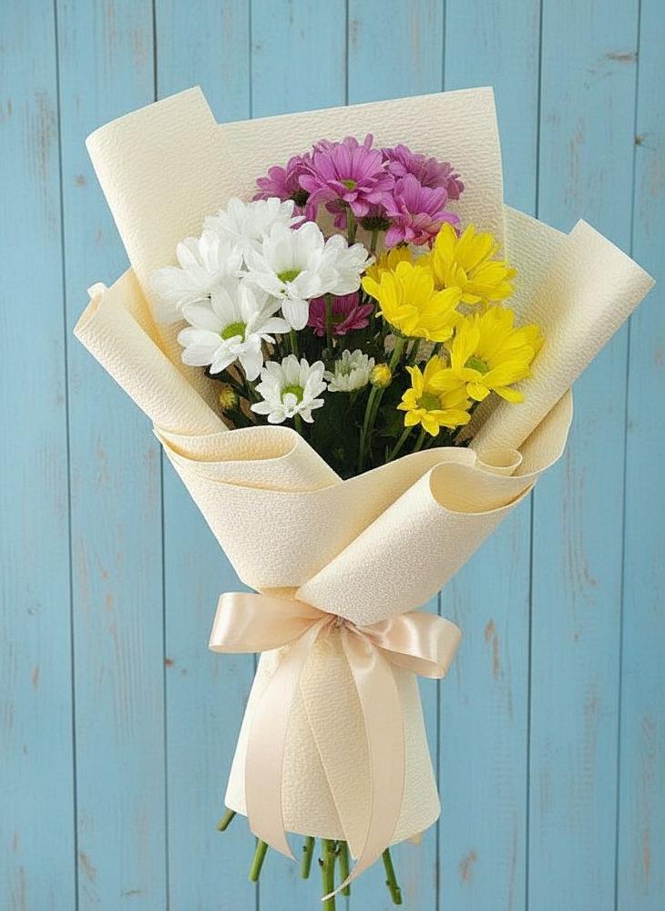 Букет цветов из: Хризантемы в Талинке