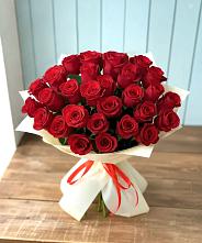 Букет 29 Красных роз в Талинке