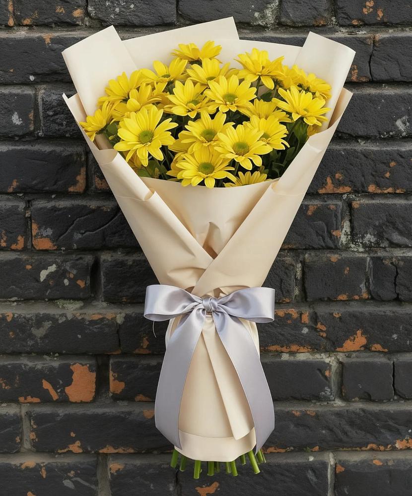 Букет цветов из: Хризантемы в Талинке