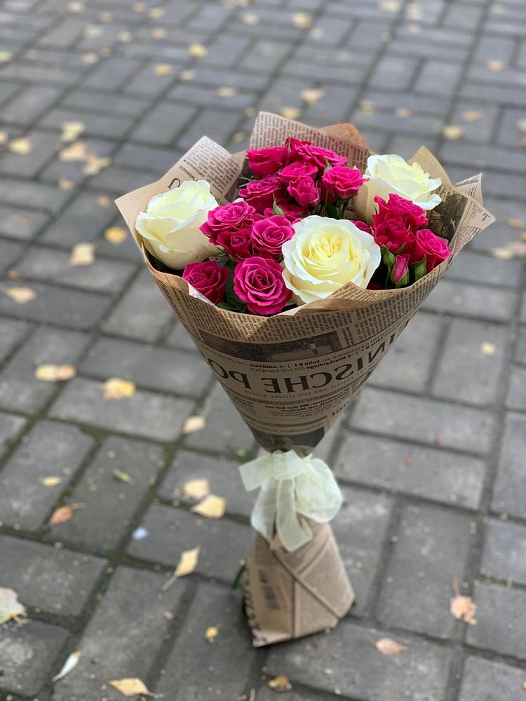 Букет цветов из: Розы в Талинке