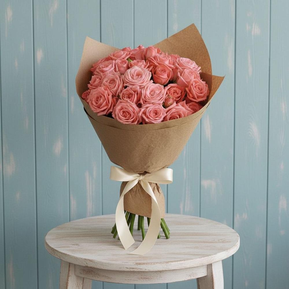 Букет цветов из: Розы в Талинке