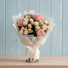 Букет цветов из:  Розы в Талинке