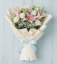 Букет цветов из:  Лилии в Талинке