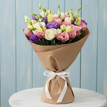 Букет цветов из:  Лизиантусы в Талинке