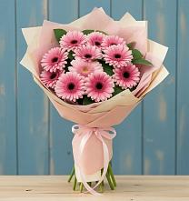 Букет цветов из:  Герберы в Талинке